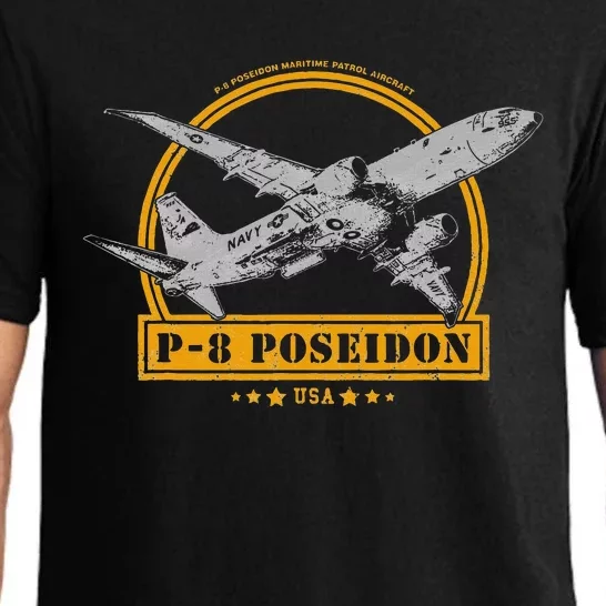 P8 Poseidon Aircraft Pajama Set