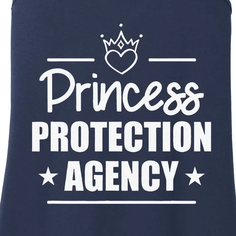 Princess Protection Agency Funny Protective Dad Brother Ladies Essential Tank