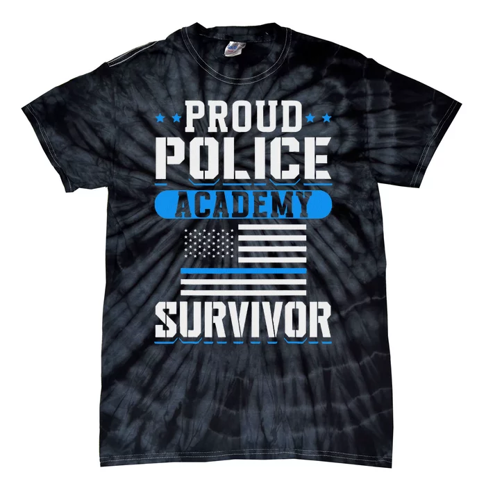 Proud Police Academy Survivor Tie-Dye T-Shirt