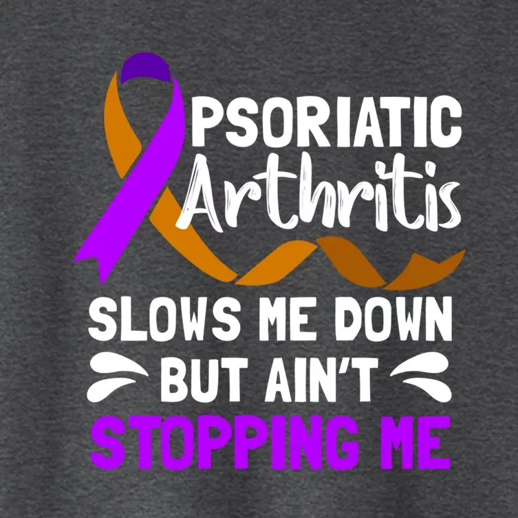 Psa Psoriatic Arthritis Slow Me Warrior Awareness Cute Gift Women's Crop Top Tee