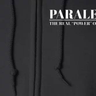 Paralegal Full Zip Hoodie