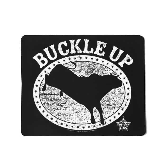 Pbr Professional Bull Riders Buckle Up Mousepad