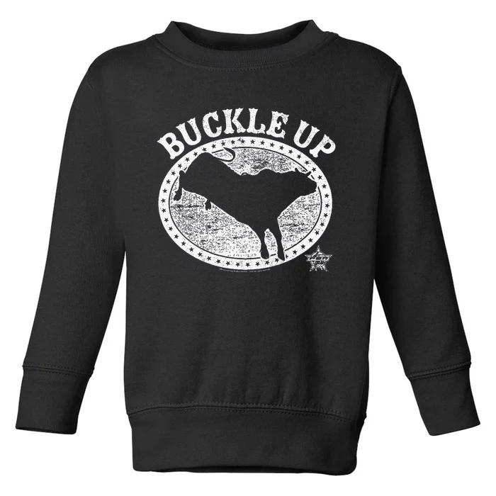 Pbr Professional Bull Riders Buckle Up Toddler Sweatshirt