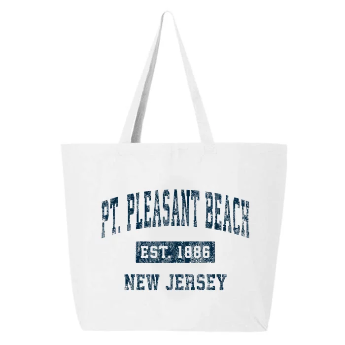 Point Pleasant Beach New Jersey NJ Vintage Sports Design 25L Jumbo Tote