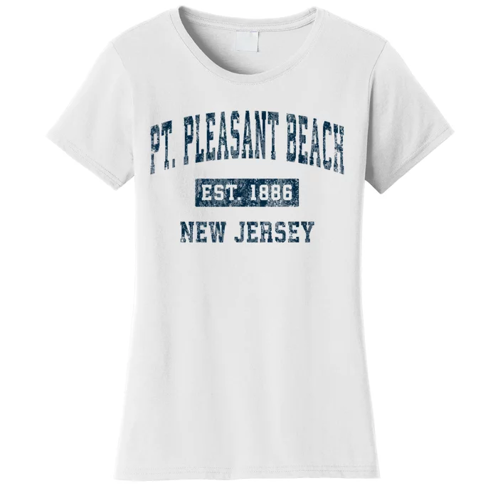 Point Pleasant Beach New Jersey NJ Vintage Sports Design Women's T-Shirt