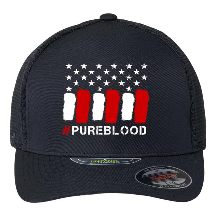 #Pureblood Pure Blood Movement Freedom Flexfit Unipanel Trucker Cap