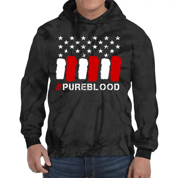 #Pureblood Pure Blood Movement Freedom Tie Dye Hoodie