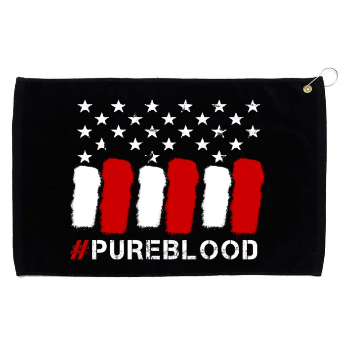 #Pureblood Pure Blood Movement Freedom Grommeted Golf Towel