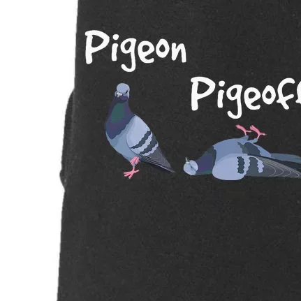 Pigeon Pigeoff Bird Birdwatcher Birdwatching Pigeon Racing Doggie 3-End Fleece Hoodie