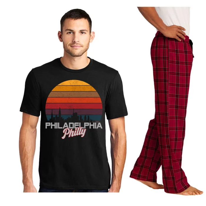 Philadelphia Philly Baseball Vintage Retro Pajama Set