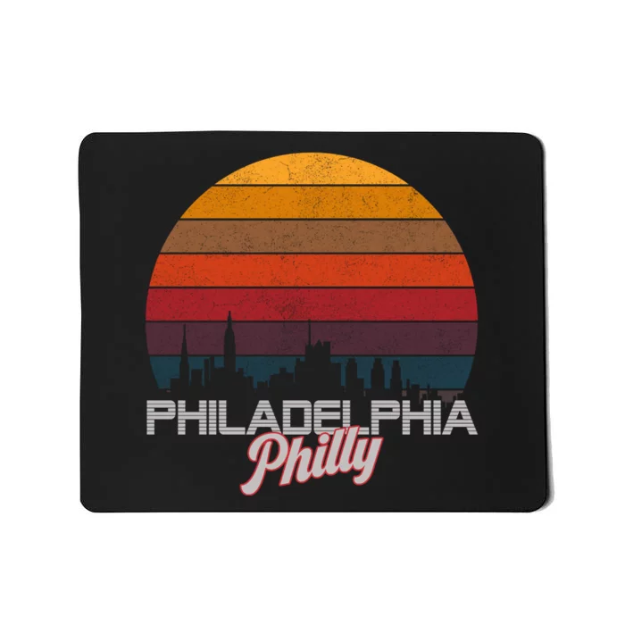 Philadelphia Philly Baseball Vintage Retro Mousepad