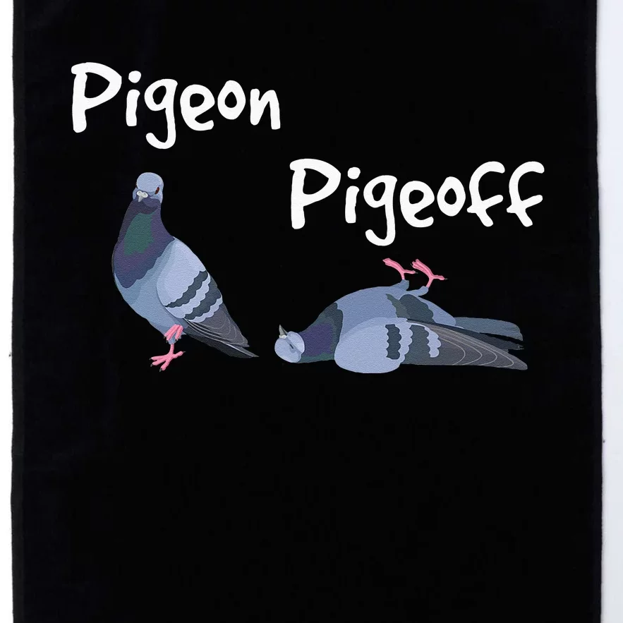 Pigeon Pigeoff Bird Birdwatcher Birdwatching Pigeon Racing Platinum Collection Golf Towel