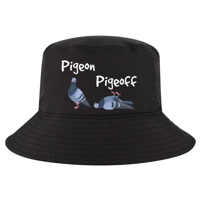 Pigeon Pigeoff Bird Birdwatcher Birdwatching Pigeon Racing Cool Comfort Performance Bucket Hat