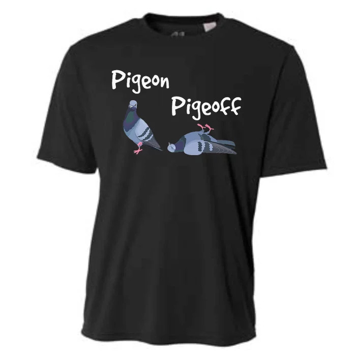 Pigeon Pigeoff Bird Birdwatcher Birdwatching Pigeon Racing Cooling Performance Crew T-Shirt