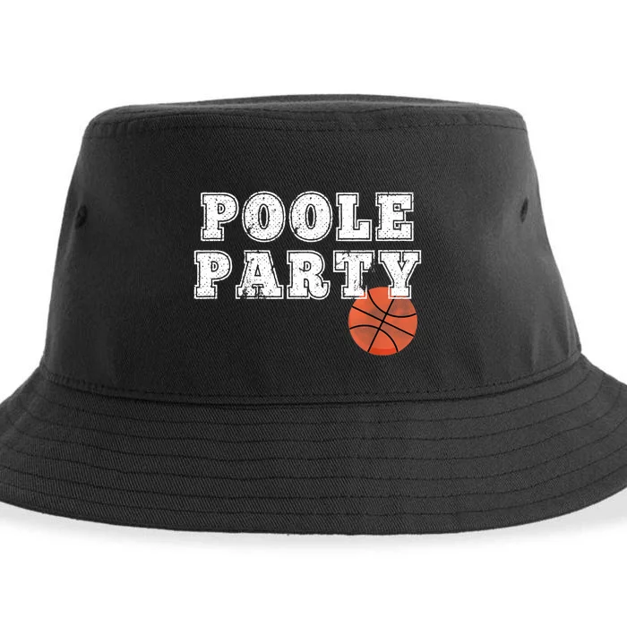 Poole Party Basketball Sustainable Bucket Hat