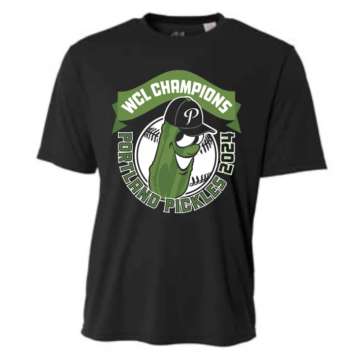 Portland Pickles Baseball 2024 Cooling Performance Crew T-Shirt