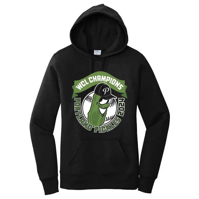 Portland Pickles Baseball 2024 Women's Pullover Hoodie