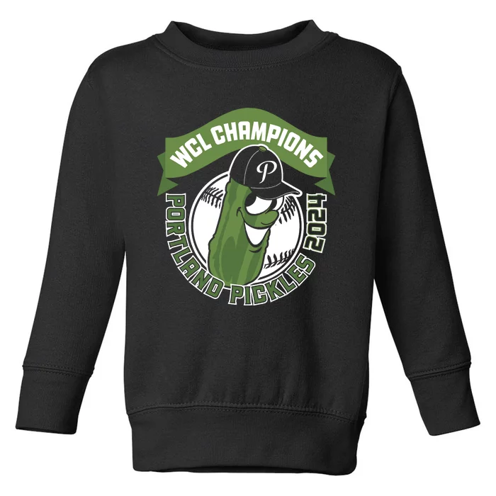 Portland Pickles Baseball 2024 Toddler Sweatshirt