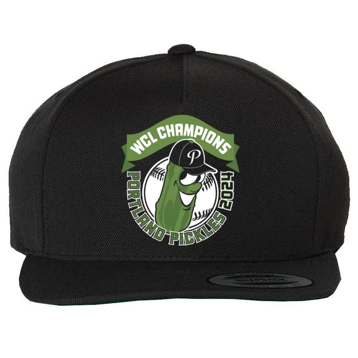 Portland Pickles Baseball 2024 Wool Snapback Cap