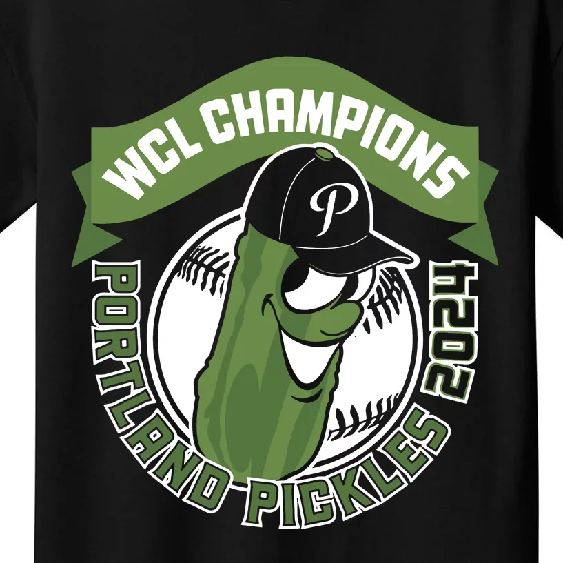 Portland Pickles Baseball 2024 Kids T-Shirt