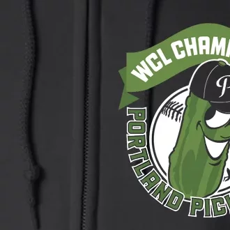 Portland Pickles Baseball 2024 Full Zip Hoodie