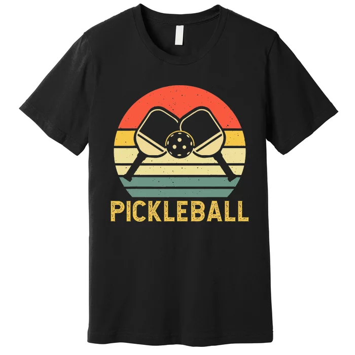 Pickleballer Pickle Baller Pickleball Player Premium T-Shirt