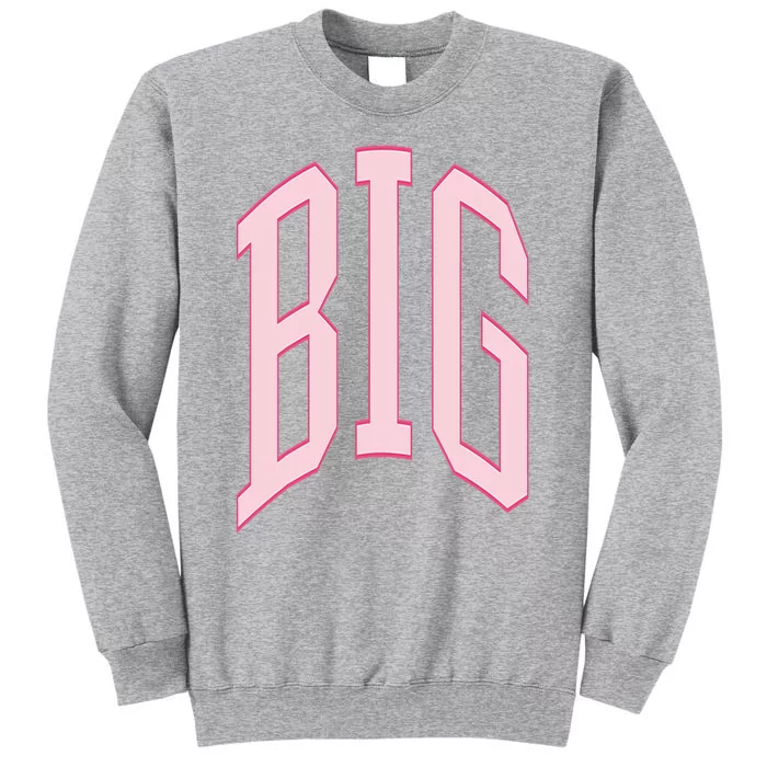 Preppy Pink Big Little Sorority Tall Sweatshirt