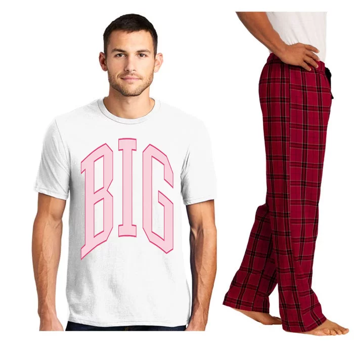 Preppy Pink Big Little Sorority Pajama Set