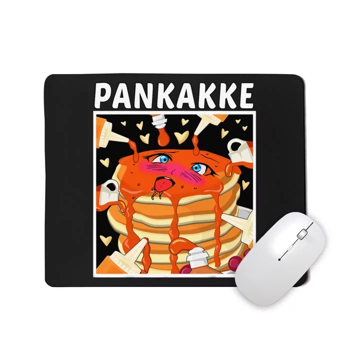 Pankakke Pancake Breakfast Naughty Anime Waifu Kawaii Mousepad