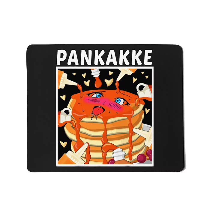 Pankakke Pancake Breakfast Naughty Anime Waifu Kawaii Mousepad