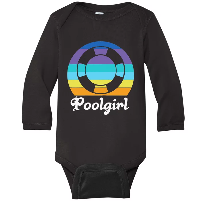 Pool pool bathing master swimming Baby Long Sleeve Bodysuit