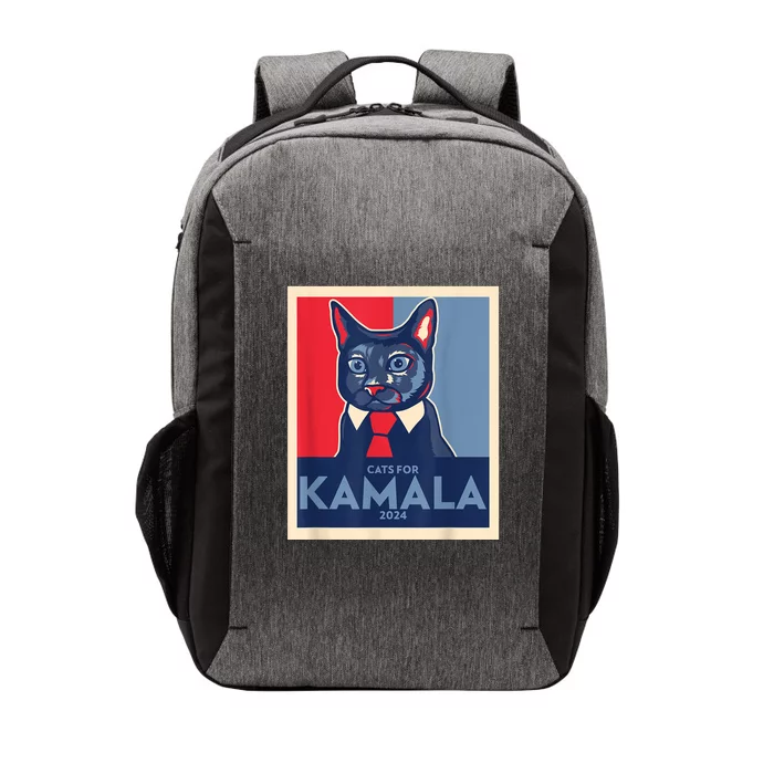 Politically Purrfect Cats For Kamala Harris 2024 President Vector Backpack