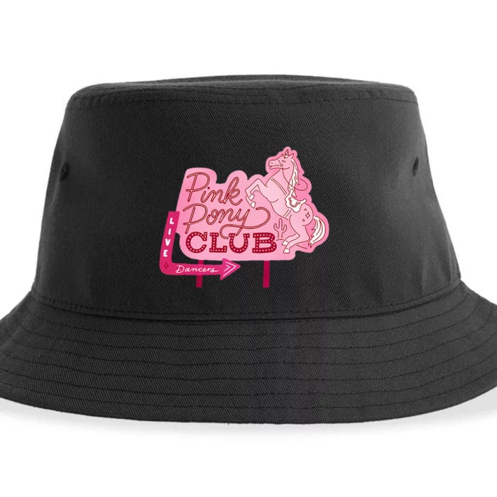 Pink Pony Club Live Dancers Sustainable Bucket Hat