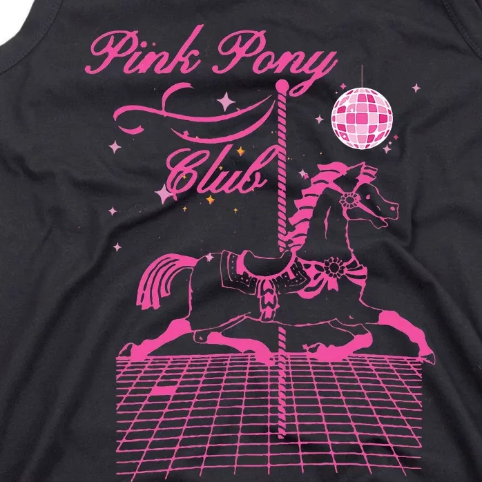 Pink Pony Club Groovy Girl Birthday Cowgil Tank Top