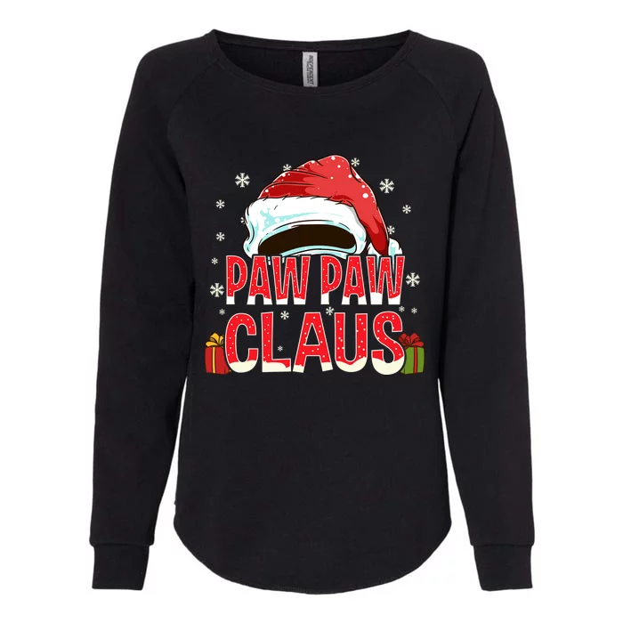 Paw Paw Claus Group Funny Gift Matching Family Christmas Meaningful Gift Womens California Wash Sweatshirt