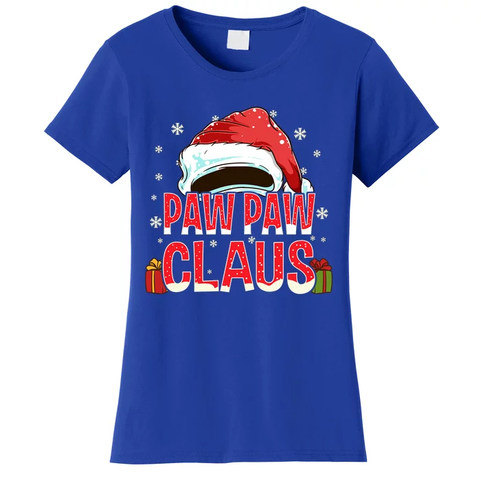 Paw Paw Claus Group Funny Gift Matching Family Christmas Meaningful Gift Women's T-Shirt