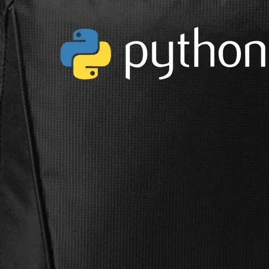 Python Programmer Computer Developers Tee City Backpack