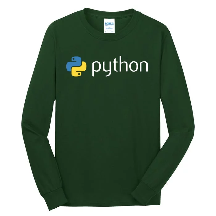 Python Programmer Computer Developers Tee Tall Long Sleeve T-Shirt