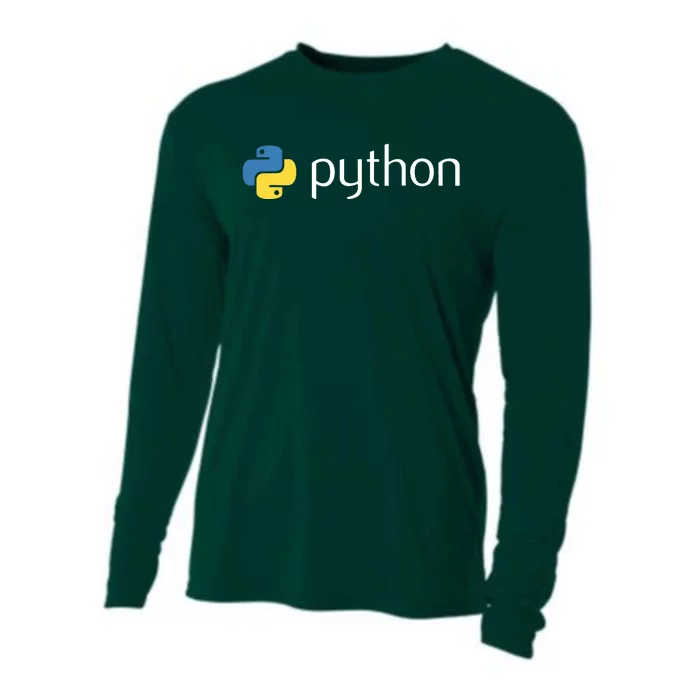 Python Programmer Computer Developers Tee Cooling Performance Long Sleeve Crew