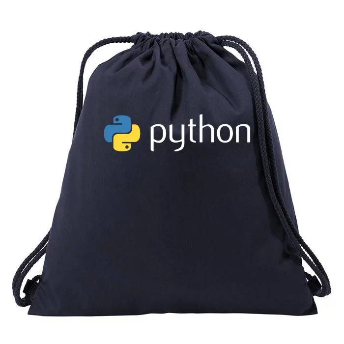 Python Programmer Computer Developers Tee Drawstring Bag