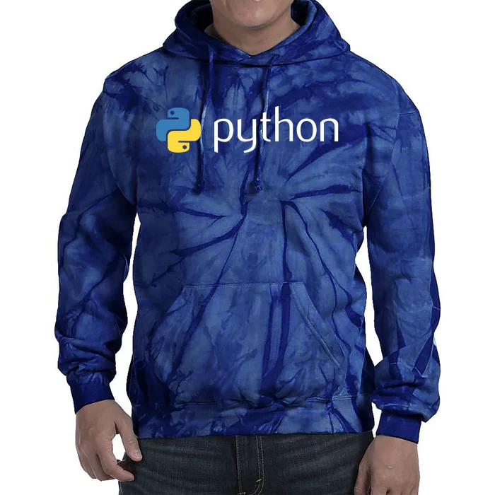 Python Programmer Computer Developers Tee Tie Dye Hoodie