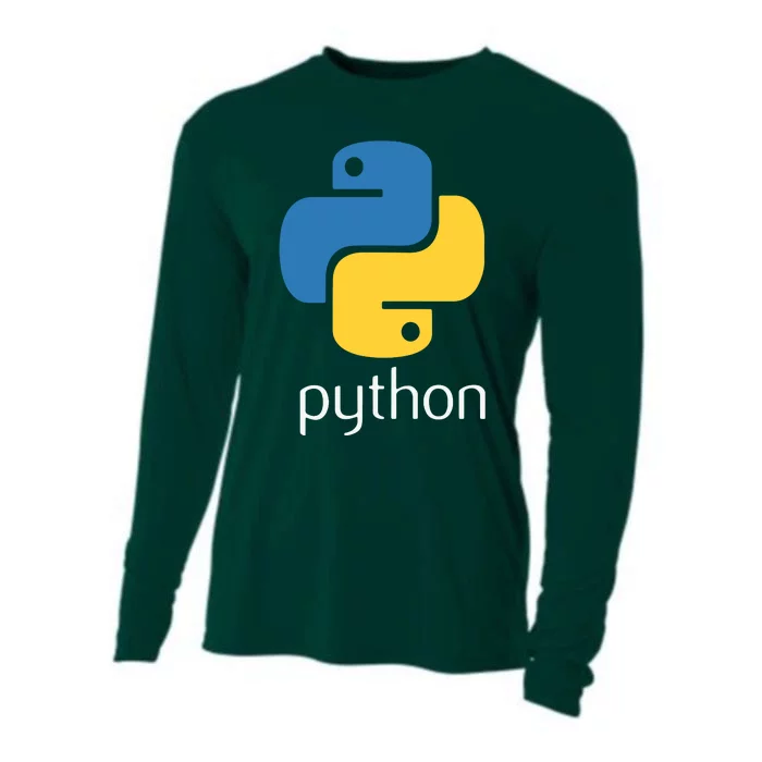 Python Programmer Computer Developers Tee Cooling Performance Long Sleeve Crew