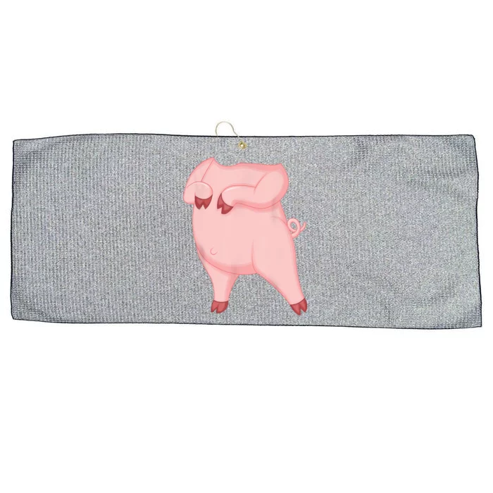 Pig Pig Costume Large Microfiber Waffle Golf Towel