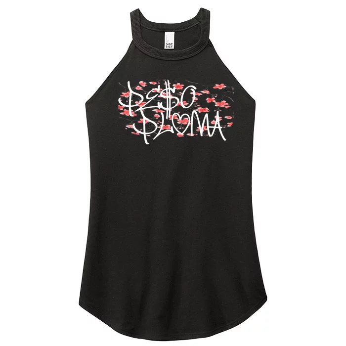 Pe$o Pluma Corridos Tumbados Mexico Belicoscherry Blossom Women’s Perfect Tri Rocker Tank