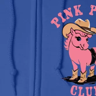 P.I.N.K. Pony Club Full Zip Hoodie