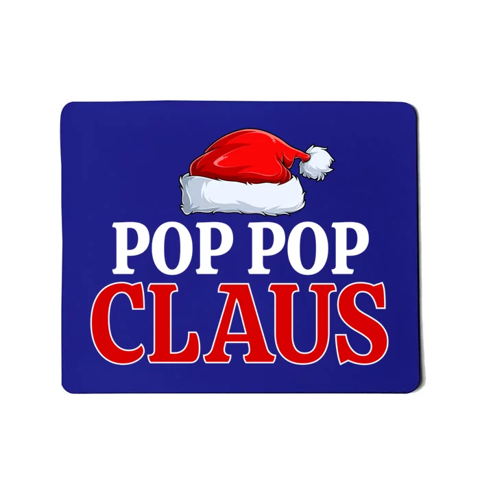 Pop Pop Claus Christmas Pajama Matching Family Santa Xmas Gift Mousepad