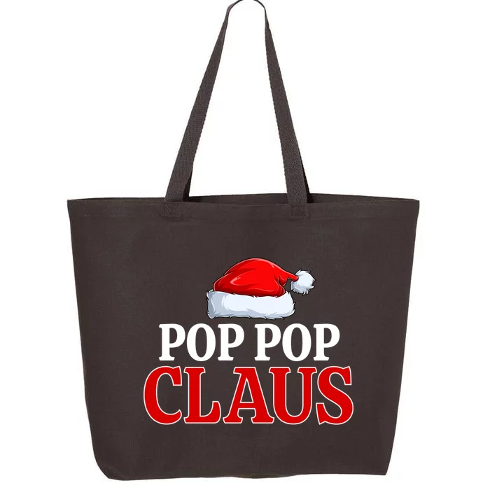 Pop Pop Claus Christmas Pajama Matching Family Santa Xmas Gift 25L Jumbo Tote