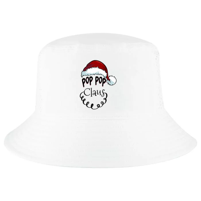 Pop Pop Claus Happy New Santa Claus Family Christmas Gift Cool Comfort Performance Bucket Hat