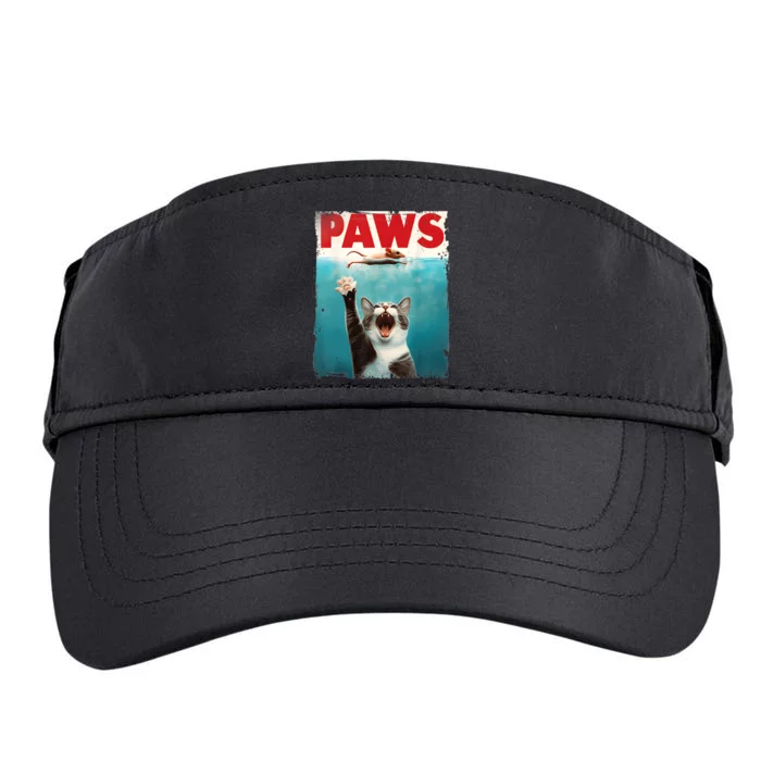 Paws Parody Cat Mouse Humorous Cat Chasing Mouse Kitten Adult Drive Performance Visor