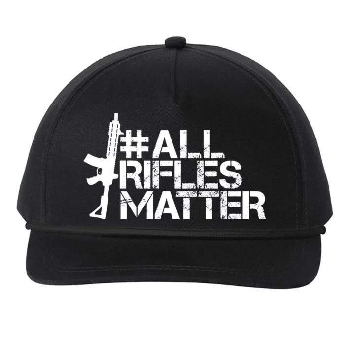 Patriot Patch Co - All Rifles Matter AR-15 Snapback Five-Panel Rope Hat